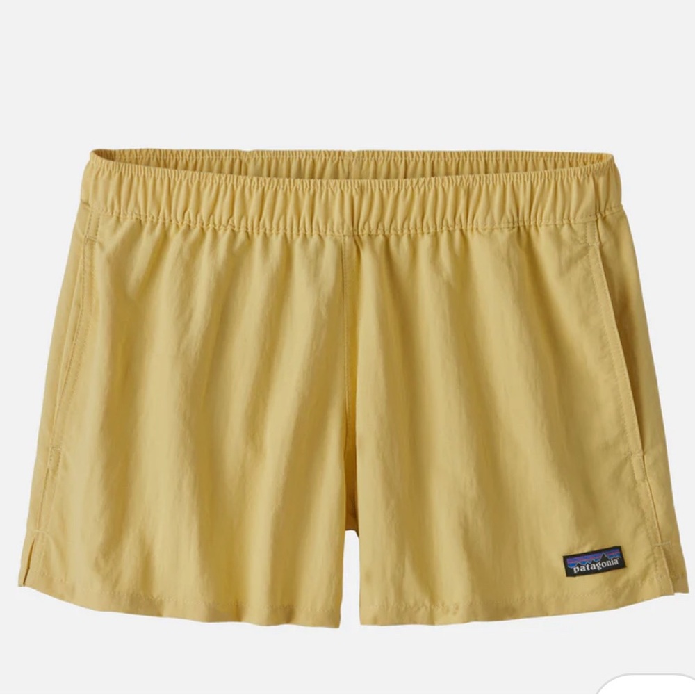 Patagonia Baggies  2.5” Light Yellow